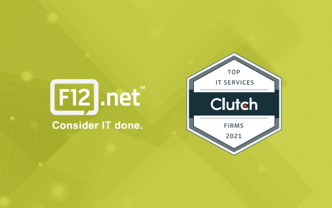 Canada’s Top IT Consultants: F12.net Wins Clutch 2021 Award