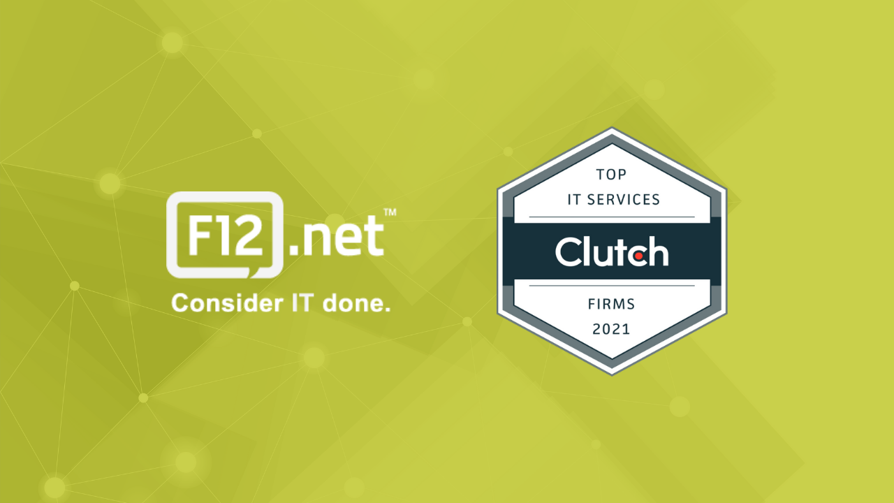 Clutch.co award F12.net