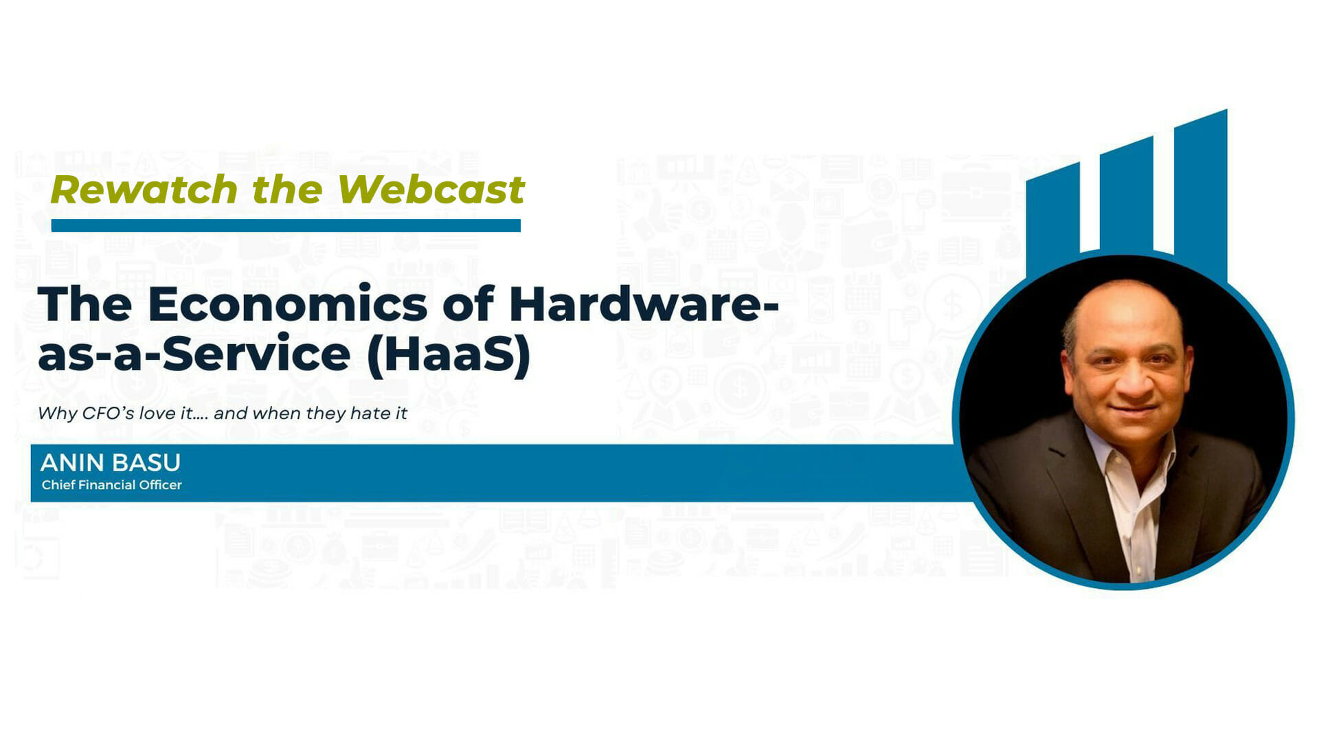 Webcast promotion for Economics of Hardware-as-a-Service