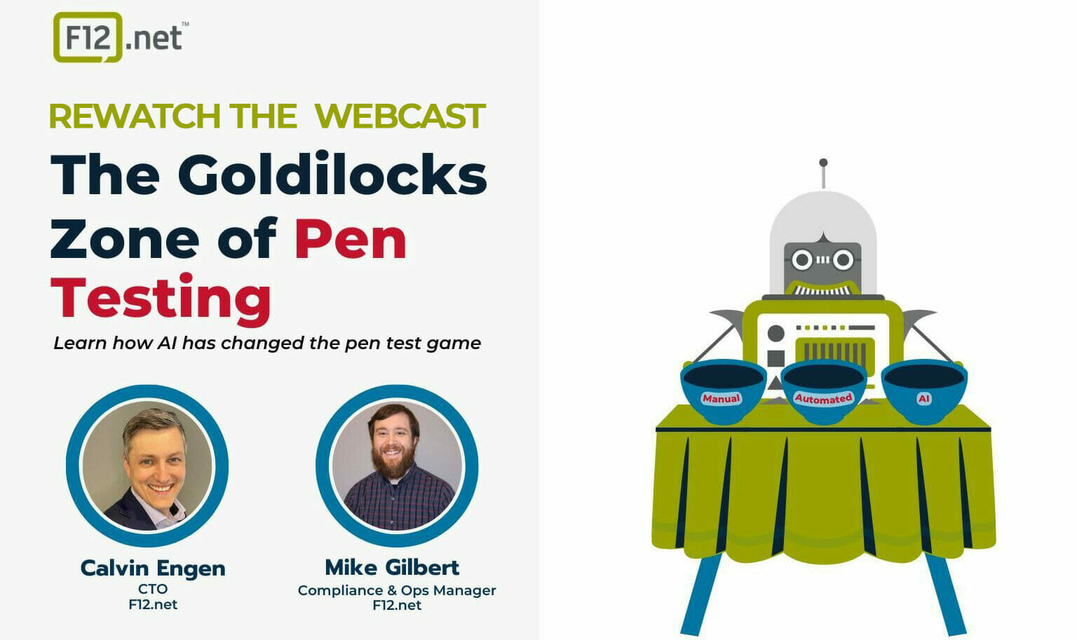 Promo for The Goldilocks Zone of Pen Testing webcast