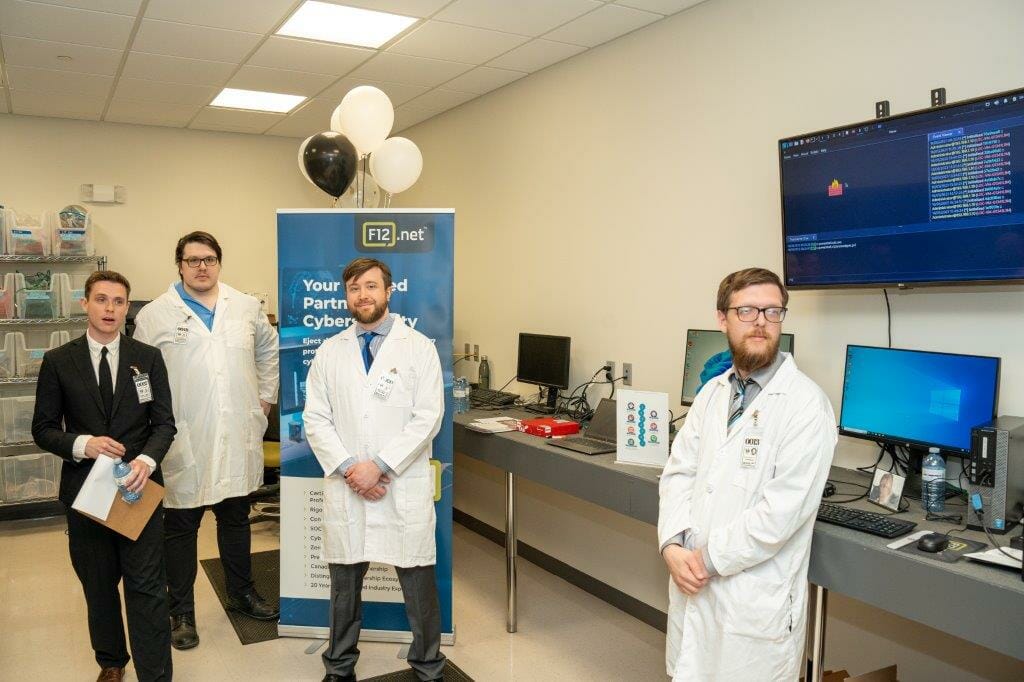 photo of several men wearing white lab coats