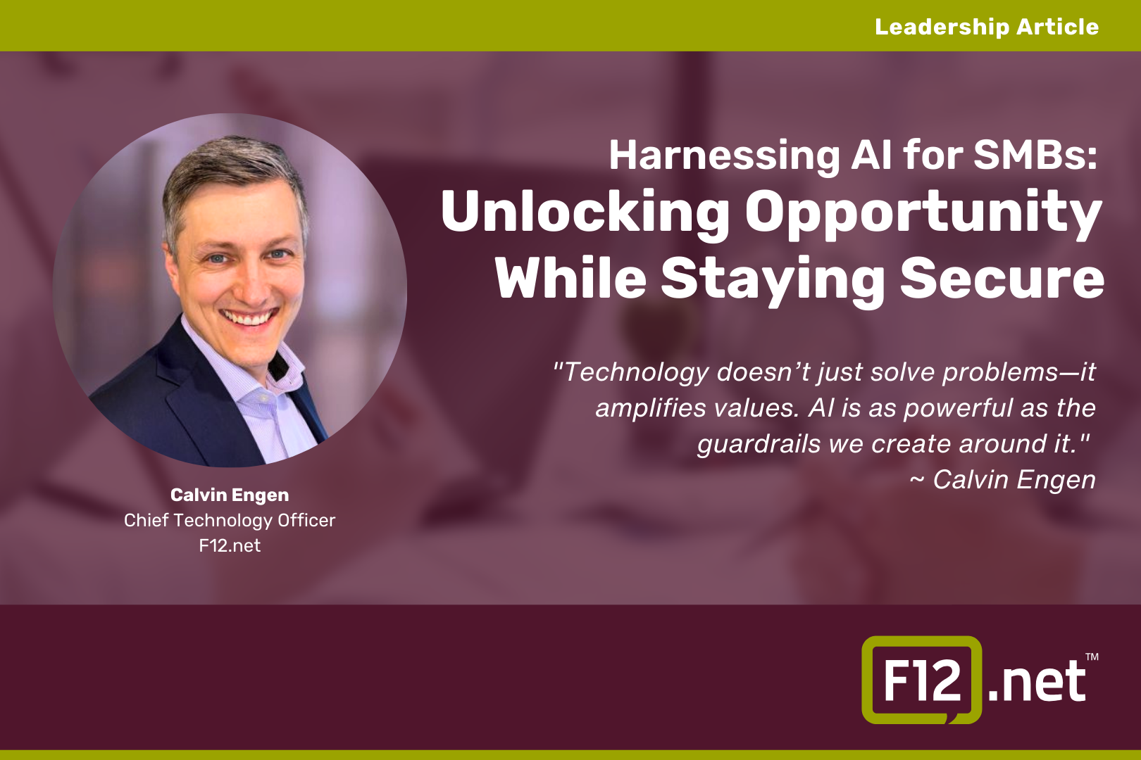 AI for SMBs: Unlocking Opportunity While Staying Secure 