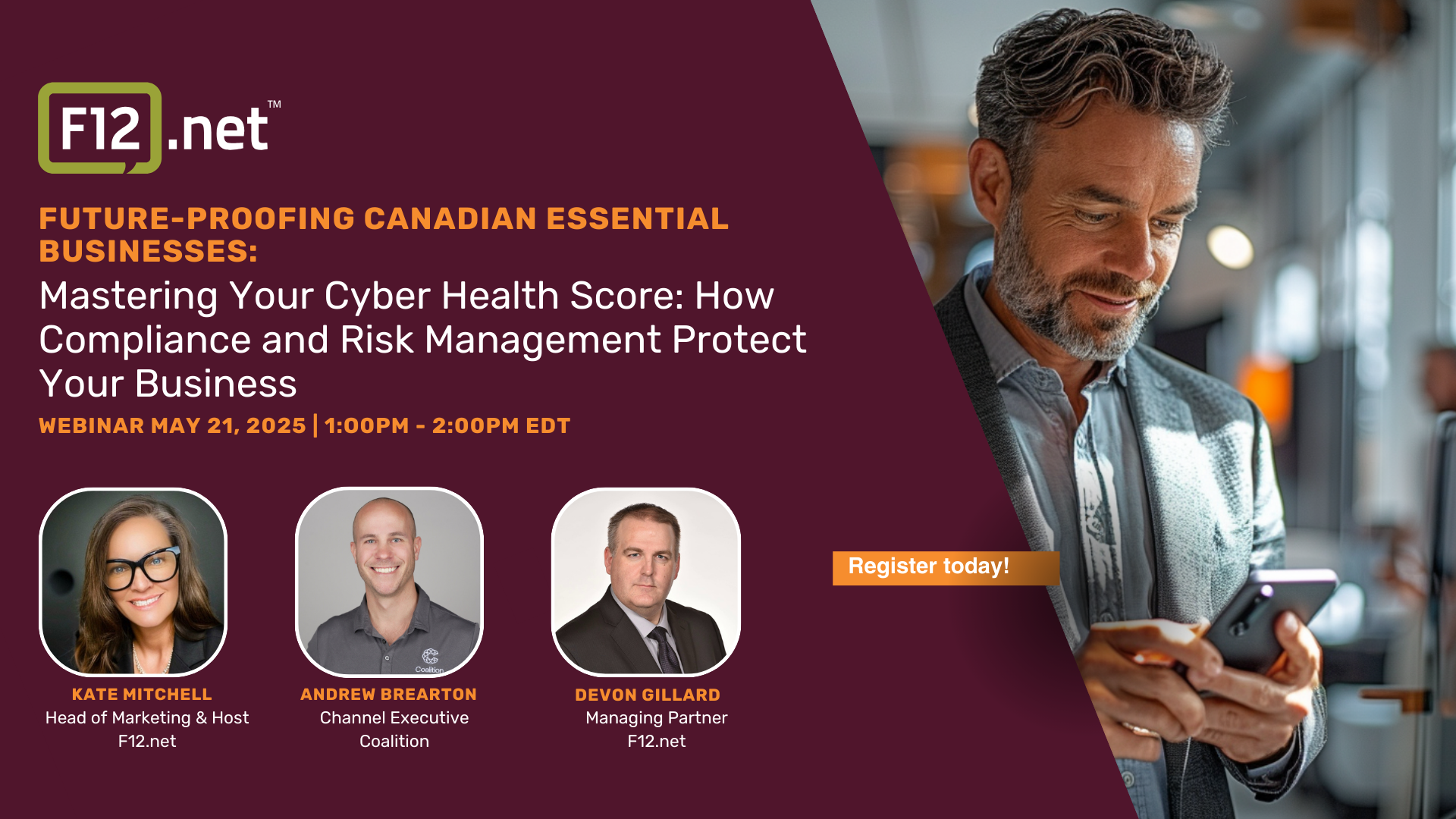 Webinar: Mastering Your Cyber Health Score: How Compliance and Risk Management Protect Your Business